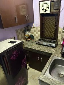 Kitchen Image of 450 Sq.ft 1 BHK Apartment / Flat for sale in Ghitorni New Delhi for Rs. 1800000