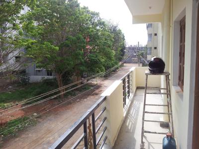 Balcony Image of 950 Sq.ft 2 BHK Builder Floor for rent in Electronic City Bengaluru for Rs. 18000