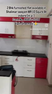 Kitchen Image of 985 Sq.ft 2 BHK Apartment / Flat for rent in Mirchandani Shalimar Swayam, Bhangarh Indore for Rs. 21000
