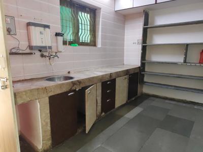Kitchen Image of 720 Sq.ft 1 BHK Builder Floor for rent in Gotri Vadodara for Rs. 11000