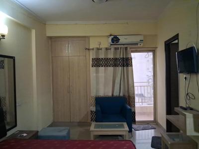 Bedroom Image of 425 Sq.ft 1 RK Apartment / Flat for rent in Supertech Eco Suites, Sector 137 Noida for Rs. 20500