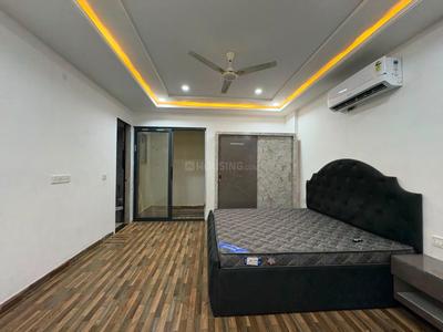Bedroom Image of 700 Sq.ft 1 BHK Apartment / Flat for rent in Raja Park Jaipur for Rs. 25000