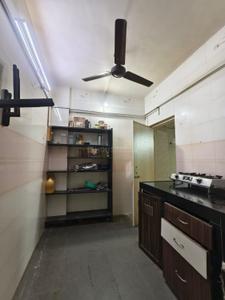 Kitchen Image of 550 Sq.ft 1 BHK Apartment / Flat for rent in Kalwa Thane for Rs. 18000
