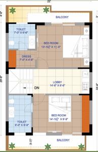 Image of 1540 Sq.ft 2 BHK Villa for sale in Vijay Nagar, Indore for Rs. 9800000