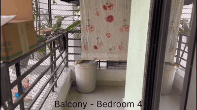 Balcony Image of 1305 Sq.ft 4 BHK Apartment / Flat for sale in Kalyan East Kalyan for Rs. 5100000