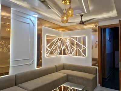 Living Room Image of 810 Sq.ft 3 BHK Apartment / Flat for sale in Dwarka Mor New Delhi for Rs. 6000000