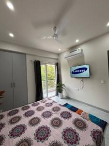 Bedroom Image of 830 Sq.ft 1 BHK Builder Floor for rent in Bhai Randhir Singh Nagar Ludhiana for Rs. 17000