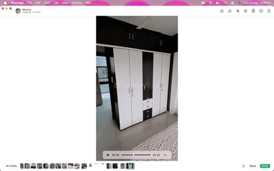 Bedroom Image of 1200 Sq.ft 2 BHK Apartment / Flat for rent in JT JT Stuti Highland, Mughal Sarai Surat for Rs. 25000