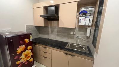 Kitchen Image of 1500 Sq.ft 1 BHK Builder Floor for rent in Mahalakshmi Nagar Indore for Rs. 19900