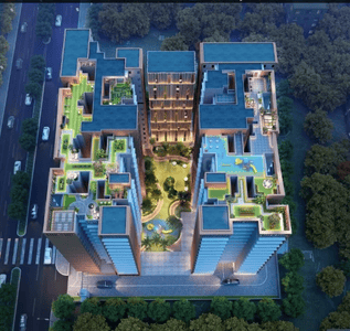 Image of 1008 Sq.ft 2 BHK Apartment / Flat for sale in Tricity Heritage, Panvel, Navi Mumbai for Rs. 10400000