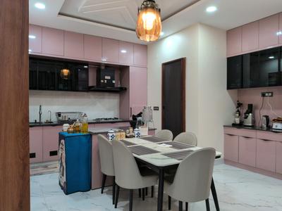 Dining Area Image of 2500 Sq.ft 3 BHK Villa for sale in GVR Green Rich County, Suraram Hyderabad for Rs. 24000000