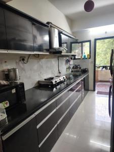 Kitchen Image of 1000 Sq.ft 1 BHK Apartment / Flat for rent in Indra Puri Colony Indore for Rs. 16300