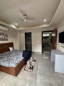Bedroom Image of 650 Sq.ft 1 BHK Builder Floor for rent in Sector 40 Gurgaon for Rs. 35000