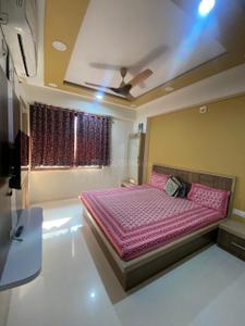 Bedroom Image of 1500 Sq.ft 3 BHK Apartment / Flat for sale in Shree Sharanam Group Shree Sharanam Bopal, Bopal Ahmedabad for Rs. 9000000