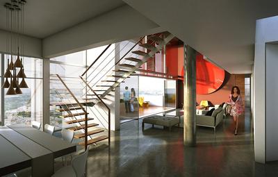 Hall Image of 700 Sq.ft 2 BHK Apartment / Flat for sale in Soham Heights, Kandivali West Mumbai for Rs. 11500000
