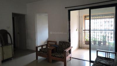 Living Room Image of 620 Sq.ft 1 BHK Apartment / Flat for rent in DSK Meghmalhar, Dhayari Pune for Rs. 13999