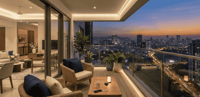 Image of 968 Sq.ft 3 BHK Apartment / Flat for sale in Mahindra Rainforest Phase 1, Bhandup West, Mumbai for Rs. 26900000