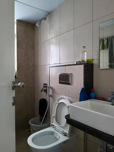 Bedroom Two Image of 910 Sq.ft 3 BHK Apartment / Flat for rent in Godrej Green Vistas, Mahalunge Pune for Rs. 32000