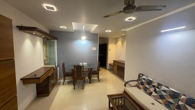 Living Room Image of 1000 Sq.ft 3 BHK Apartment / Flat for sale in Rutu Tower, Thane West Thane for Rs. 13800000