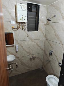 Bathroom Image of 1450 Sq.ft 3 BHK Apartment / Flat for rent in Tagore Nagar Nashik for Rs. 25000