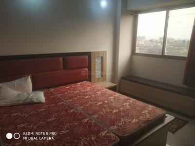 Bedroom Image of 550 Sq.ft 1 BHK Apartment / Flat for rent in Hare Krishana Orchid, Sunrakh Bangar Vrindavan for Rs. 15000