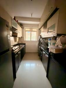 Kitchen Image of 950 Sq.ft 2 BHK Apartment / Flat for rent in Rustomjee Urbania Athena, Thane West Thane for Rs. 47000