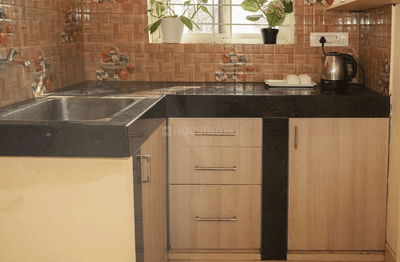 Kitchen Image of KHALEELUDDIN Nest - G4-Gachibowli in Gachibowli, Hyderabad