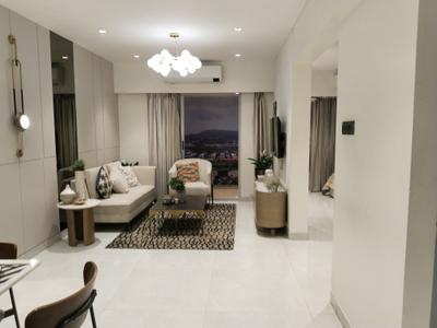 Living Room Image of 2250 Sq.ft 4 BHK Apartment / Flat for sale in Rustomjee Oriana, Bandra East Mumbai for Rs. 110000000