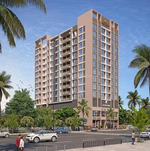 Image of 800 Sq.ft 2 BHK Apartment / Flat for sale in Kasturi Aurelia, Akurli, Navi Mumbai for Rs. 8400000