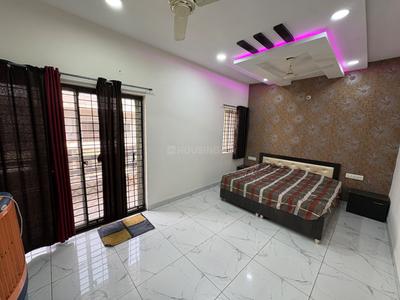 Bedroom Image of 800 Sq.ft 2 BHK Independent House for rent in Bhawrasla Indore for Rs. 19000
