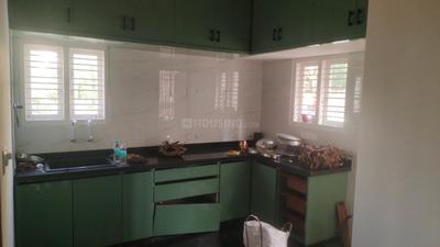 Kitchen Image of 1200 Sq.ft 2 BHK Builder Floor for rent in Mallathahalli Bengaluru for Rs. 25000