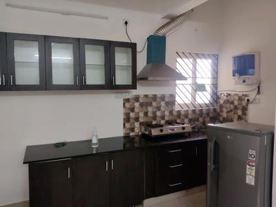 Kitchen Image of 550 Sq.ft 1 BHK Apartment / Flat for rent in Indira Nagar Bengaluru for Rs. 36000