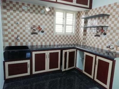 Kitchen Image of 900 Sq.ft 2 BHK Independent House for rent in Bettadasanapura Bengaluru for Rs. 15000