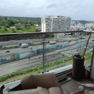 Balcony Image of 1500 Sq.ft 3 BHK Apartment / Flat for rent in Sobha Nesara, Kothrud Pune for Rs. 50000