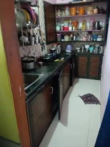 Kitchen Image of 650 Sq.ft 1 BHK Builder Floor for rent in Vanagaram Chennai for Rs. 14500
