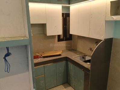 Kitchen Image of 850 Sq.ft 3 BHK Apartment / Flat for sale in Goyla Vihar New Delhi for Rs. 3600000