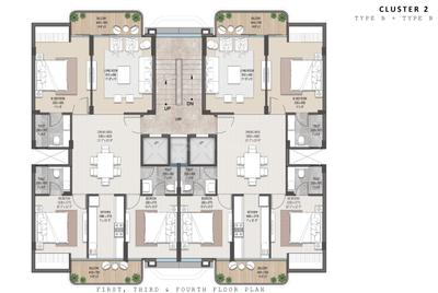 Image of 2280 Sq.ft 3 BHK Apartment / Flat for sale in Sector 150, Noida for Rs. 45600000