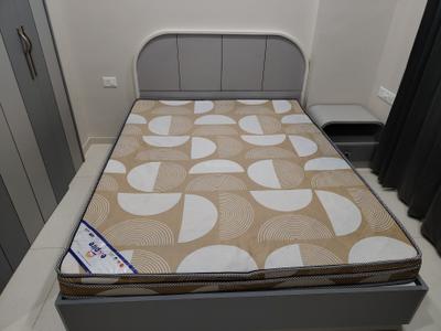 Bedroom Image of 1214 Sq.ft 2 BHK Apartment / Flat for rent in Shantigram Ahmedabad for Rs. 37990