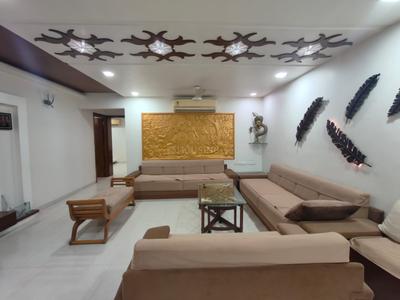 Hall Image of 3150 Sq.ft 4 BHK Apartment / Flat for sale in Sheladia Pushkar Apartments, Bodakdev Ahmedabad for Rs. 30000000