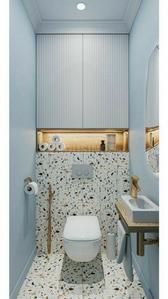 Bathroom Image of 2500 Sq.ft 2 BHK Independent House for rent in Ekta Festival, Naranpura Ahmedabad for Rs. 24000