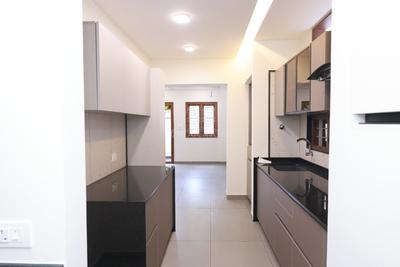 Kitchen Image of 1000 Sq.ft 1 BHK Builder Floor for rent in Ullalu Bengaluru for Rs. 22000