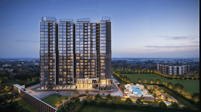 Image of 1290 Sq.ft 2 BHK Apartment / Flat for sale in Casagrand Ventra, Kattupakkam, Chennai for Rs. 10000000