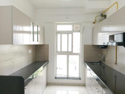 Kitchen Image of 1150 Sq.ft 3 BHK Apartment / Flat for rent in Godrej Emerald, Kasarvadavali Thane for Rs. 37986