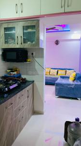 Kitchen Image of 450 Sq.ft 1 BHK Apartment / Flat for rent in APAK Ajinkya Towers, Charholi Budruk Pune for Rs. 16500