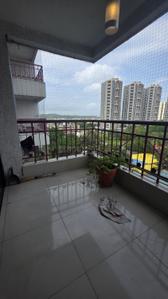 Balcony Image of 938 Sq.ft 2 BHK Apartment / Flat for rent in Nanded Madhuvanti, Nanded Pune for Rs. 31000