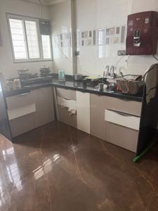 Kitchen Image of 800 Sq.ft 2 BHK Apartment / Flat for rent in  Aprajita Residency, Bavdhan Pune for Rs. 23000