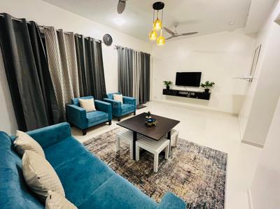 Hall Image of 1280 Sq.ft 2 BHK Apartment / Flat for rent in Goel Ganga Legend A2 And B4, Bavdhan Pune for Rs. 49000