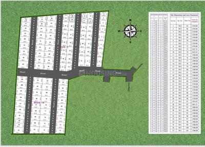 Image of 1200 Sq.ft Residential Plot / Land for sale in Mahalakshmi Nagar Layout, Chennai for Rs. 8640000