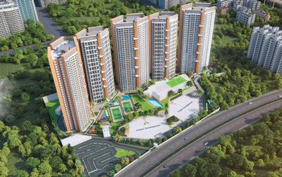 Image of 1363 Sq.ft 3 BHK Apartment / Flat for sale in Geras Joy on the Tree Tops Project B, Hinjawadi Phase 3, Pune for Rs. 10400000