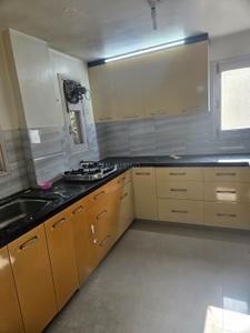 Kitchen Image of 850 Sq.ft 1 BHK Apartment / Flat for rent in Raja Park Jaipur for Rs. 21000
